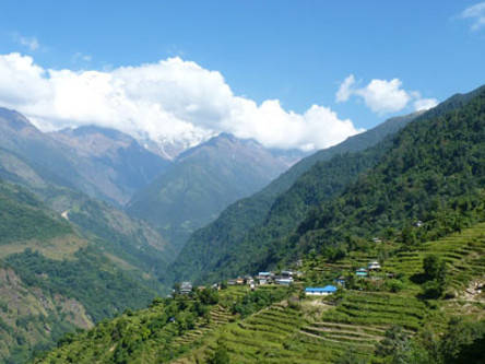 Valley views - Australian camp trek 