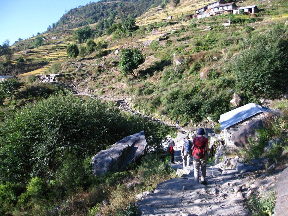 Ghandruk to Nayapul