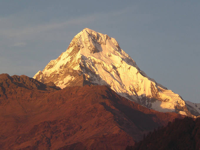 Ghorepani sunset