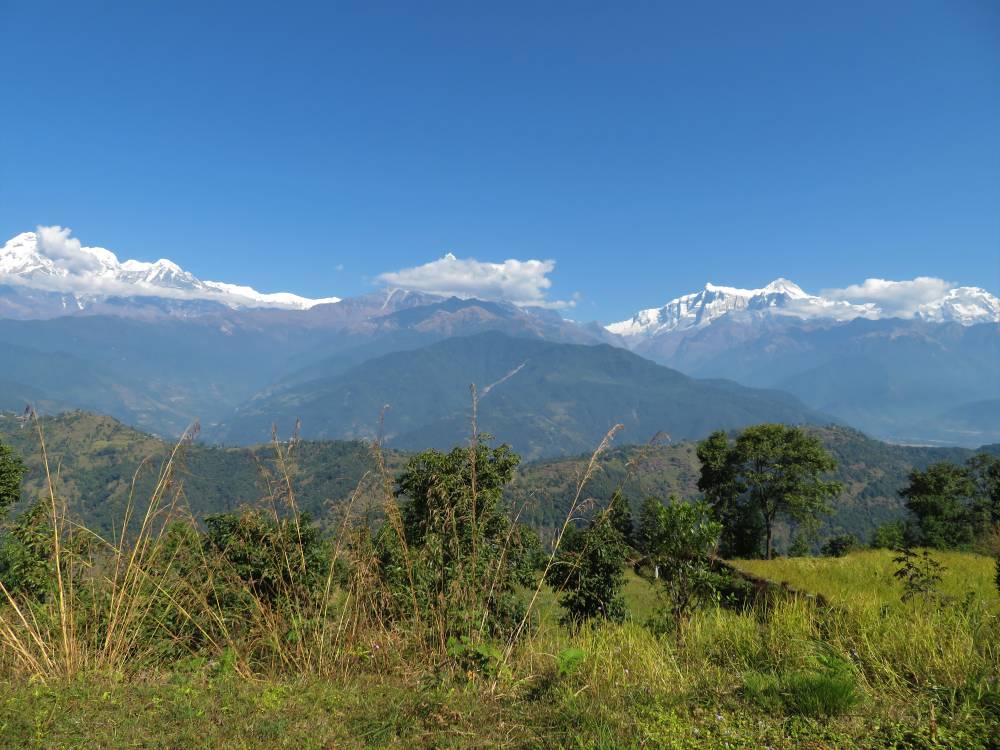 Annapurna View from Kaski Hills