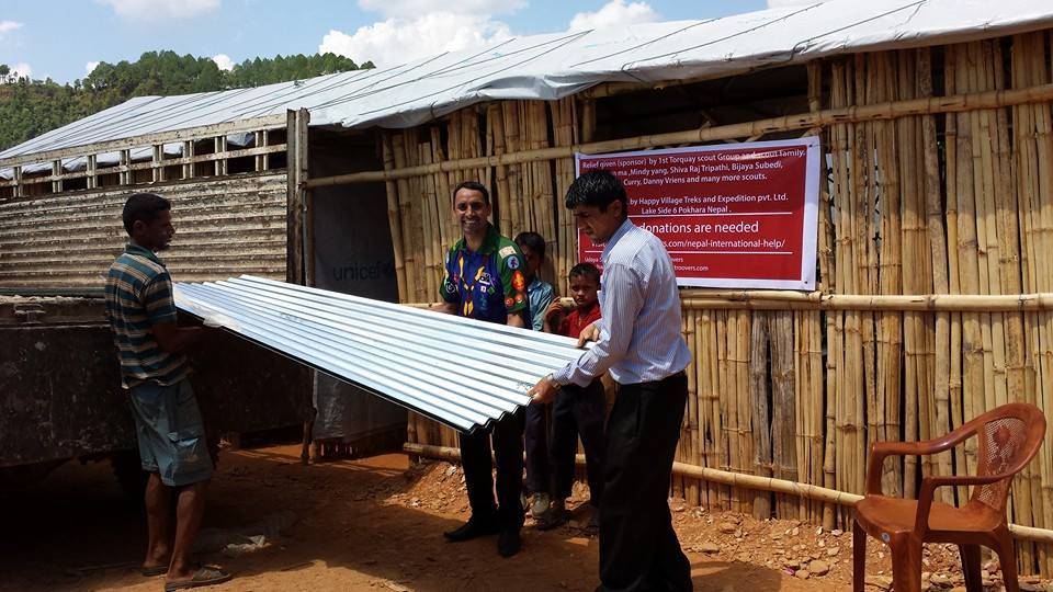 Nepal Earth Quake Relief - New Roof