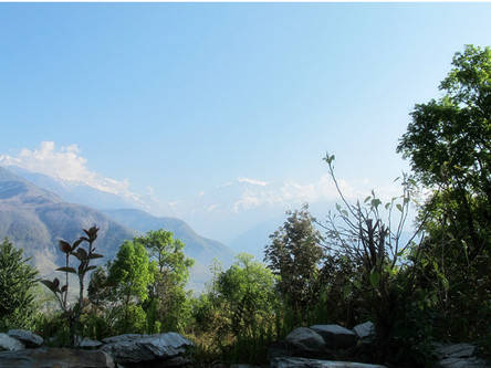 Hiking around Pokhara