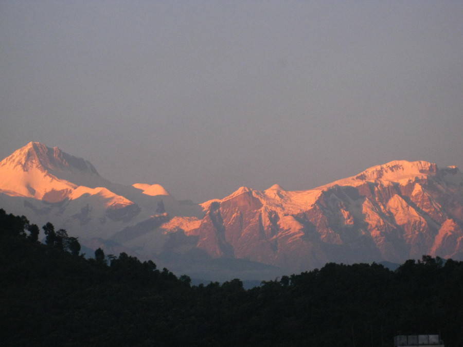 Sunset from Pokhara