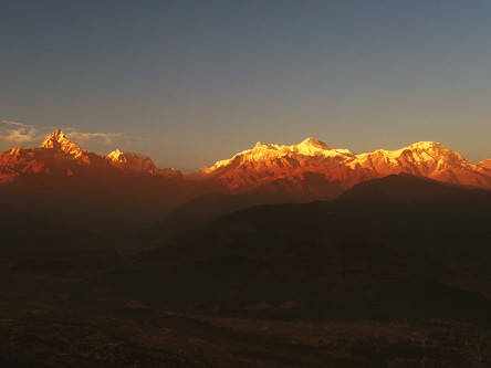 Sunset at Sarangkot