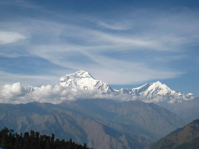 View from Ghorepani
